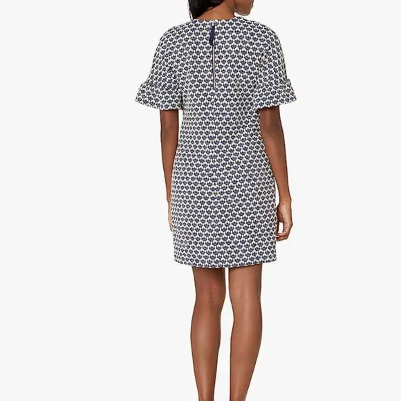 MAGGY LONDON Flower Bud Jacquard Dress - UEC - Picture 3 of 9